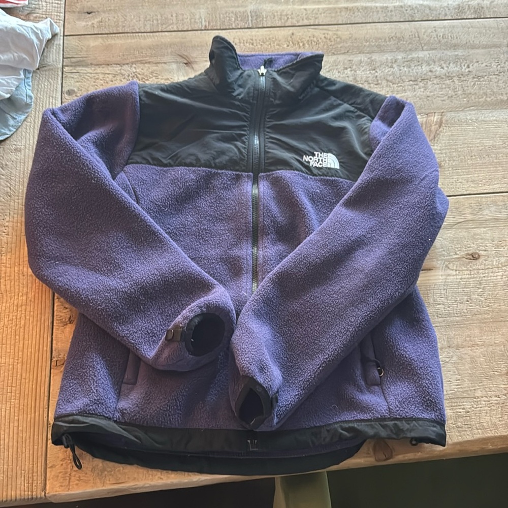 Dark purple north face fleece